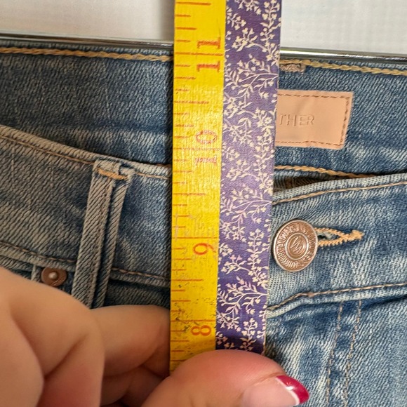 MOTHER Two-Tone Ankle Jeans - Picture 8 of 12